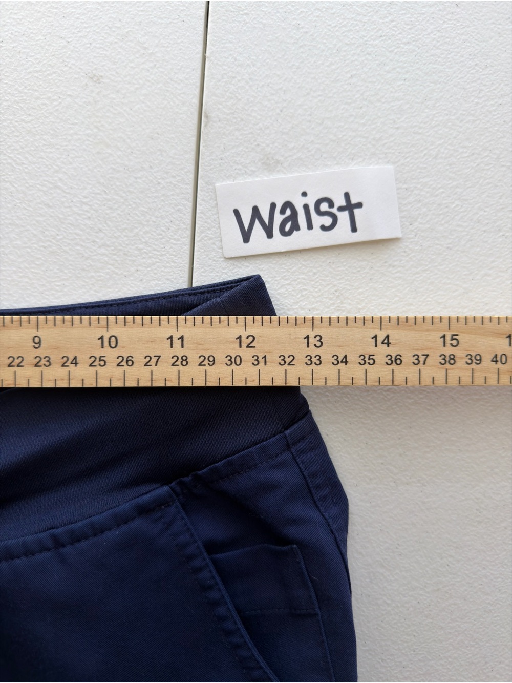 FIGS Yola Navy Blue High Rise Skinny Scrub Pants XS/P Petite - Picture 5 of 7
